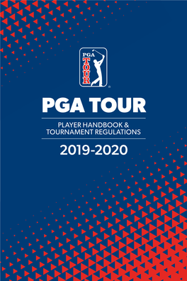 2019-20 PGA TOUR Player Handbook