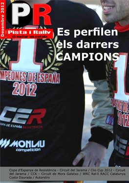 Es Perfilen Els Darrers CAMPIONS