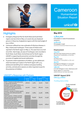 Cameroon Humanitarian Situation Report