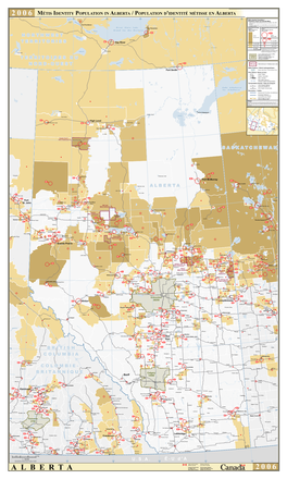 U.S.A. É-U D'a ALBERTA SASKATCHEWAN NORTHWEST