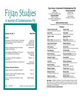 Fijian Studies