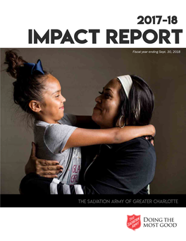 Impact Report Fiscal Year Ending Sept