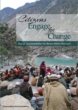 Citizens Engagefor Change Social Accountability for Better Public Services