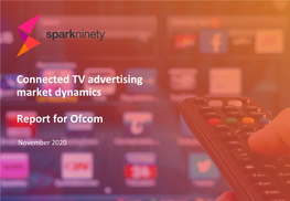 Connected TV Advertising Market Dynamics