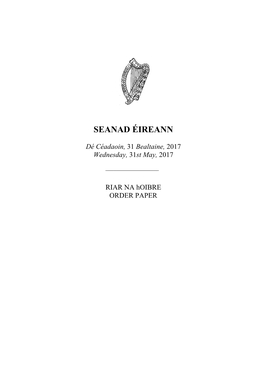 Seanad Éireann