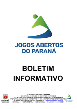 Boletim Informativo