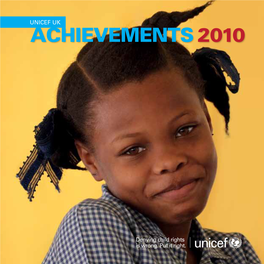 Unicef Uk Achievements 2010 Achievement2 S 0