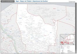 Niger - Région De Tillabéri - Département De Ouallam Pour Usage Humanitaire Uniquement CARTE DE REFERENCE Date De Production : 21 Mars 2018