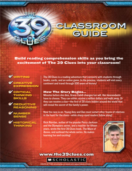 39 Clues Teacher Guide