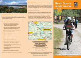 Meeth Quarry Nature Reserve