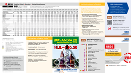 Fahrplan RB36