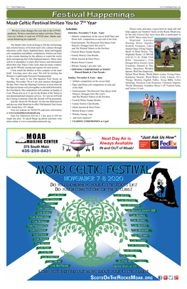 Moab Celtic Festival