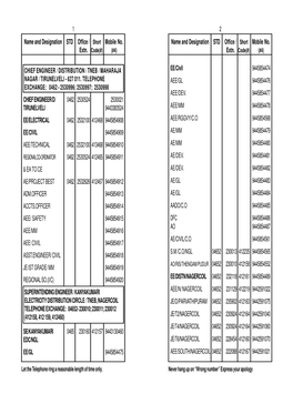 Tirunelveli Region