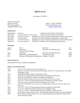 2018-06-27 Zhiyuan CV