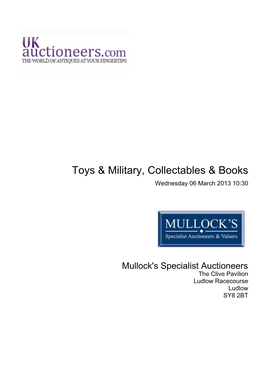 Toys & Military, Collectables & Books