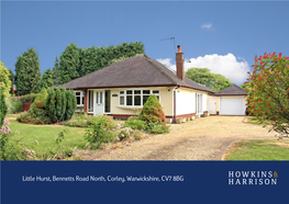 Little Hurst, Bennetts Road North, Corley, Warwickshire, CV7 8BG