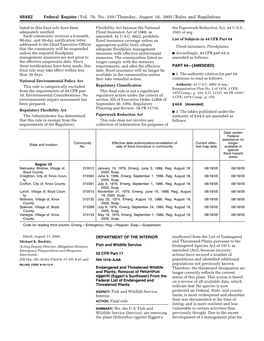 2005 Federal Register, 70 FR 48482