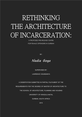 Solitary Confinement - a Form of Incarceration Where the Offender Is Isolated from Other Offenders