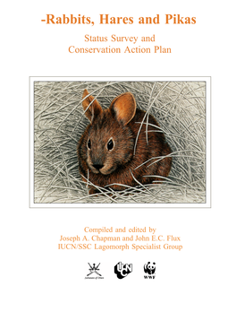 Rabbits, Hares and Pikas Status Survey and Conservation Action Plan