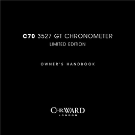 C70 3527 GT Chronometer Limited Edition