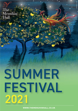 Summer Festival 2021 Programme