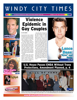 Violence Epidemic in Gay Couples