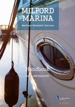 Milford Marina Handbook