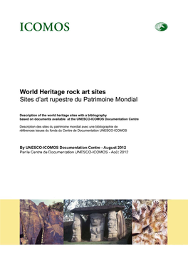 Rock Art Sites in the World Heritage List