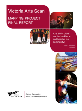 Victoria Arts Scan Mapping Project Final Report