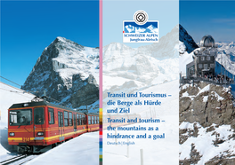 Tourismus – Die Berge Als Hürde Und Ziel Transit and Tourism – the Mountains As a Hindrance and a Goal Deutsch | English 1