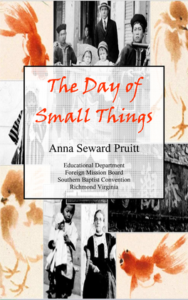 The Day of Small Things