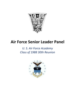 Air Force Senior Leader Panel