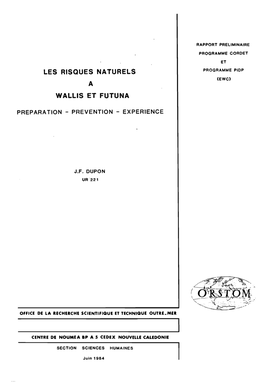 Les Risques Naturels À Wallis Et Futuna