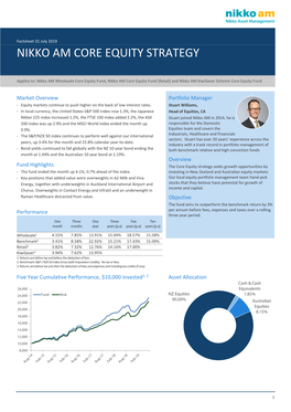 Nikko Am Core Equity Strategy