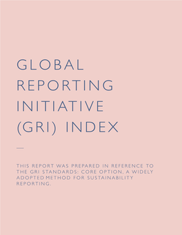 2019 Ascena GRI Index