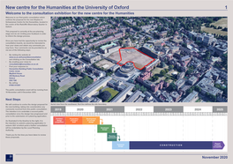 New Centre for the Humanities at the University of Oxford 1