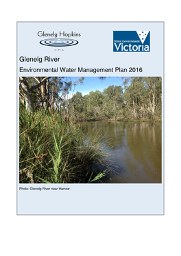 Glenelg River Environmental Water Management Plan 2016