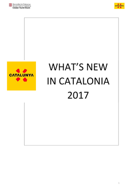 What's New in Catalunya 2017