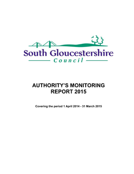 Authority's Monitoring Report 2015