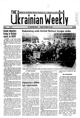 The Ukrainian Weekly 1984