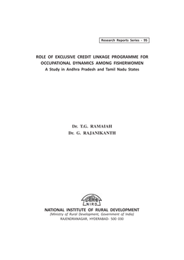 A Study in Andhra Pradesh and Tamil Nadu States