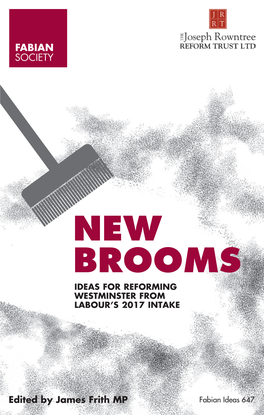 New Brooms Ideas for Reforming Westminster from Labour’S 2017 Intake