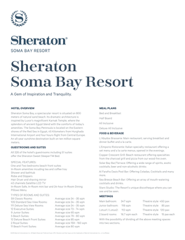 Sheraton Soma Bay Resort a Gem of Inspiration and Tranquility