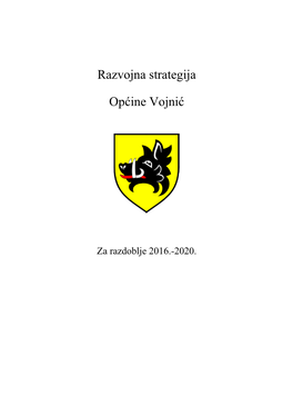 Razvojna Strategija Općine Vojnić 2016.-2020