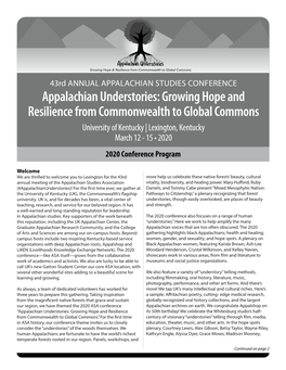 Appalachian Understories: Growing Hope and Resilience From