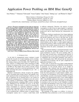 Application Power Profiling on IBM Blue Gene/Q