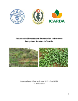 Sustainable Silvopastoral Restoration to Promote Ecosystem Services in Tunisia