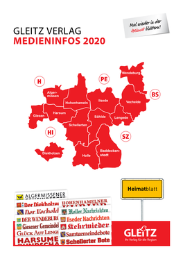 Gleitz Verlag Medieninfos 2020
