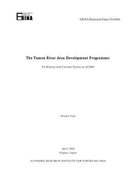 The Tumen River Area Development Programme