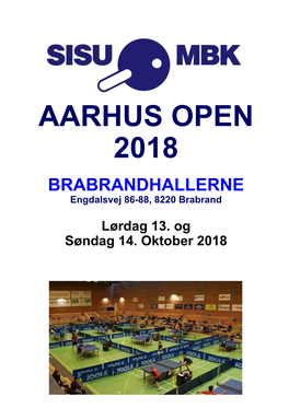 Aarhus Open 2018